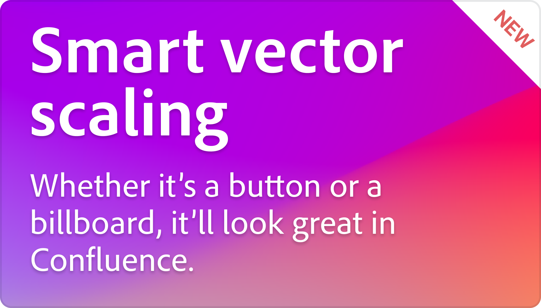 High quality vector images, always in sync