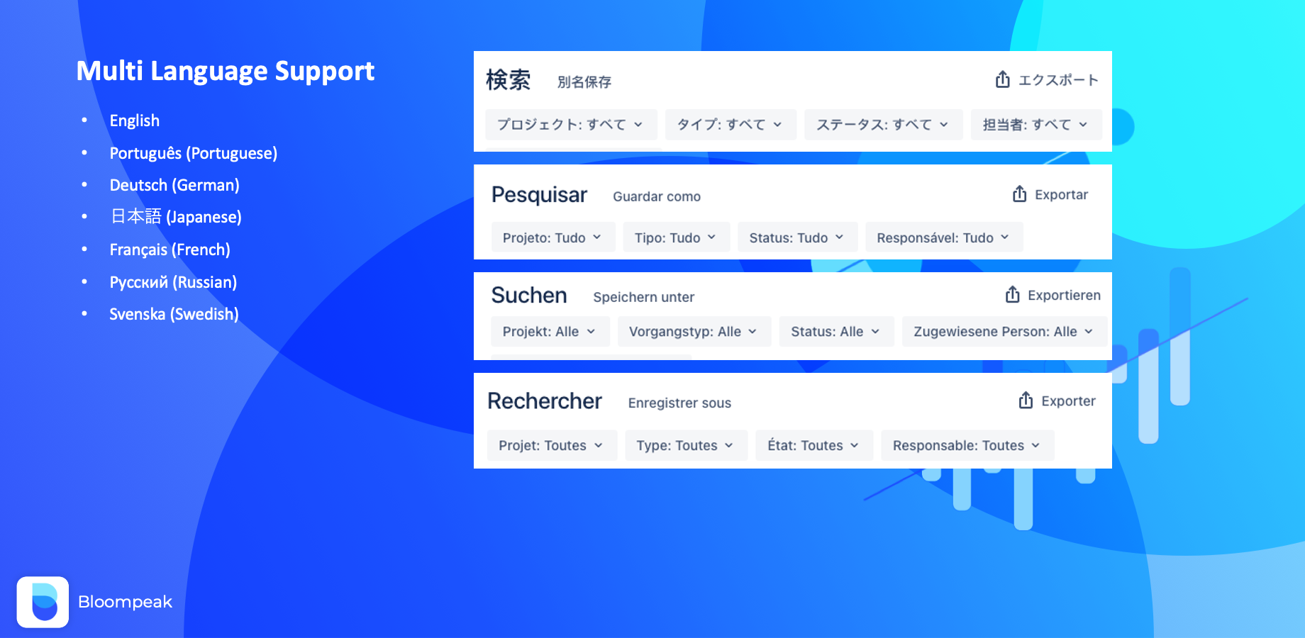 Multi Language Support