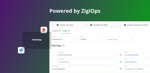 For ZigiOps' Jira-TOPdesk integration, filter fields let you define exactly which records enter the sync - by project, issue type, priority, status, assignee, and more. All configured visually, zero code required.