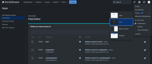 Dark Theme support