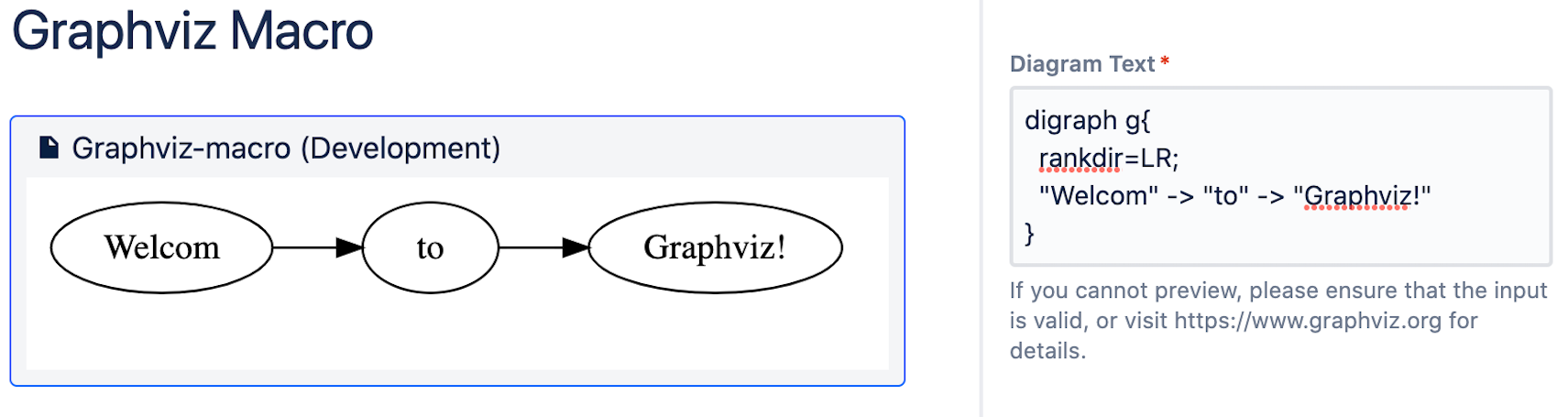 Configure parameter