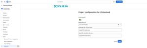 Xsquash configuration for Jira projects