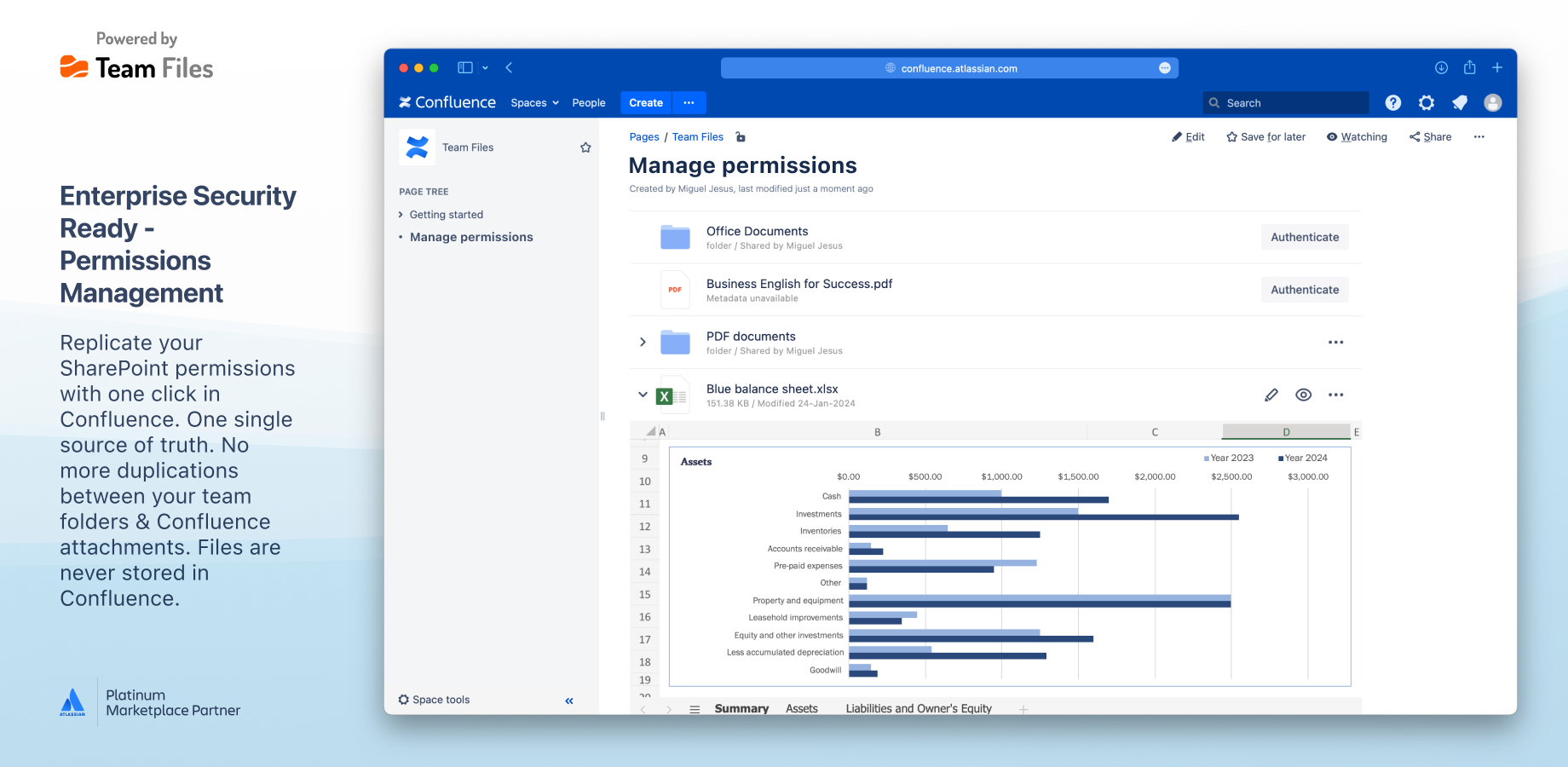 Connect folders to Pages