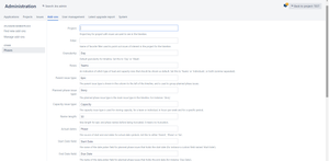 Central add-on settings are edited by the administrator. Central settings act as default values for local gadget settings. You can use multiple Phases gadgets, as long as you place them on separate dashboards.