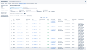 Spanish user interface