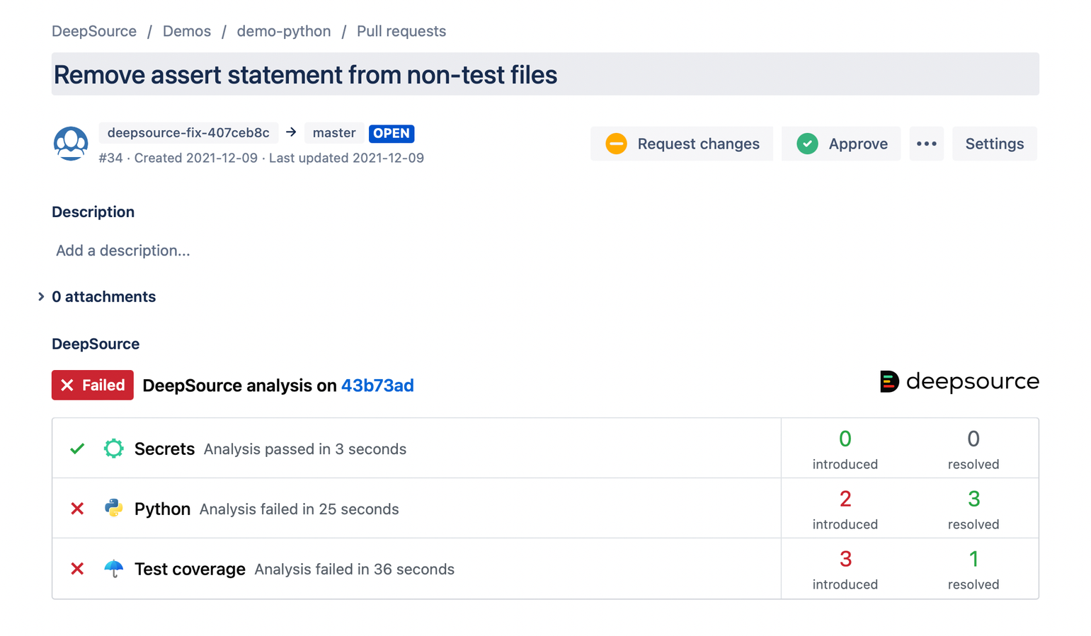 Integrated natively with code review workflow