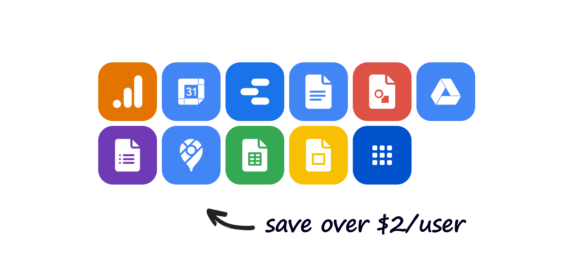 10 apps in one delivers huge savings