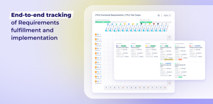 End-to-end tracking of Requirements fulfillment and implementation