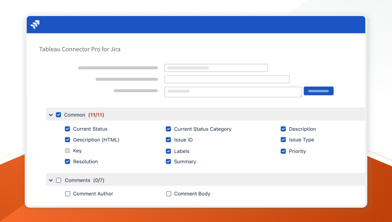 Simple, secure Jira setup and management in Tableau.