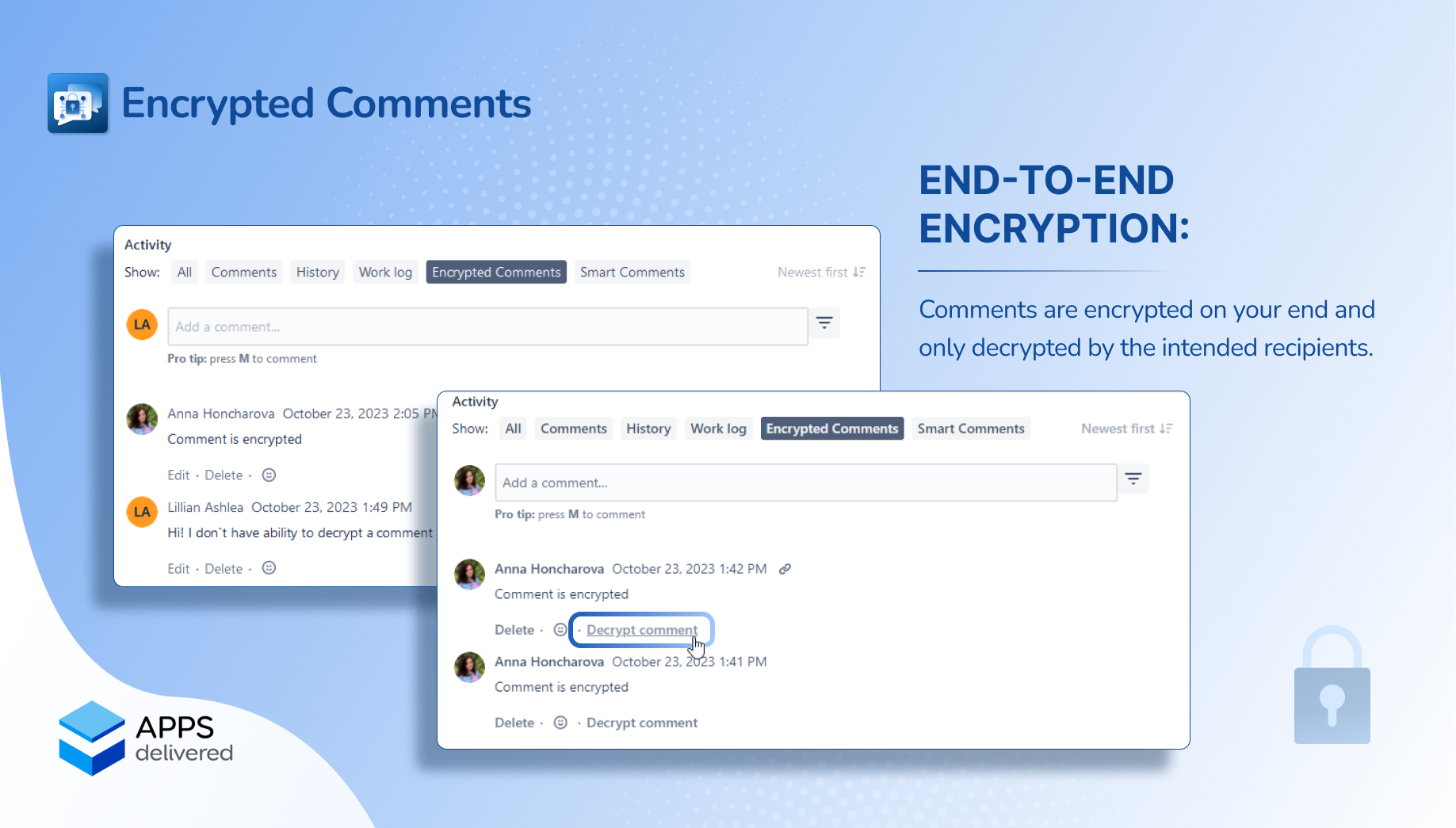 Encrypted Comments for Jira | Atlassian Marketplace