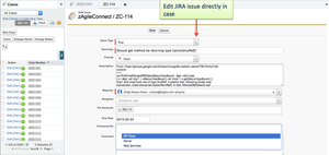 Edit Jira Issues in Salesforce