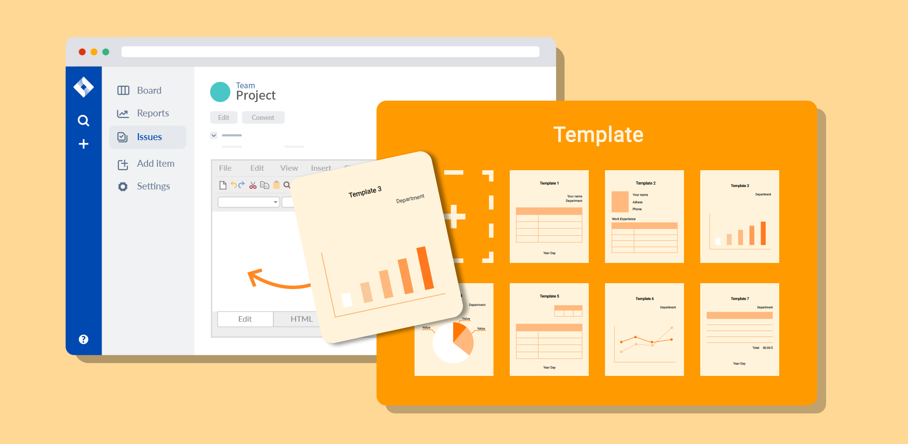 Create standardized templates