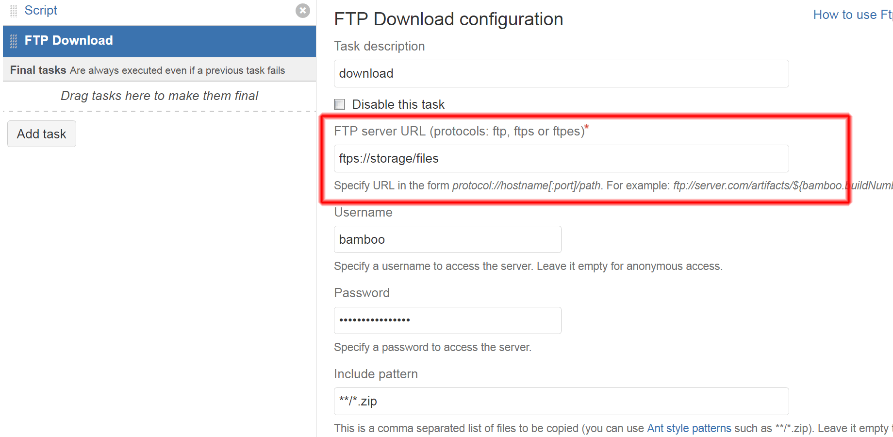 Stay secure with FTP over SSL and SFTP.