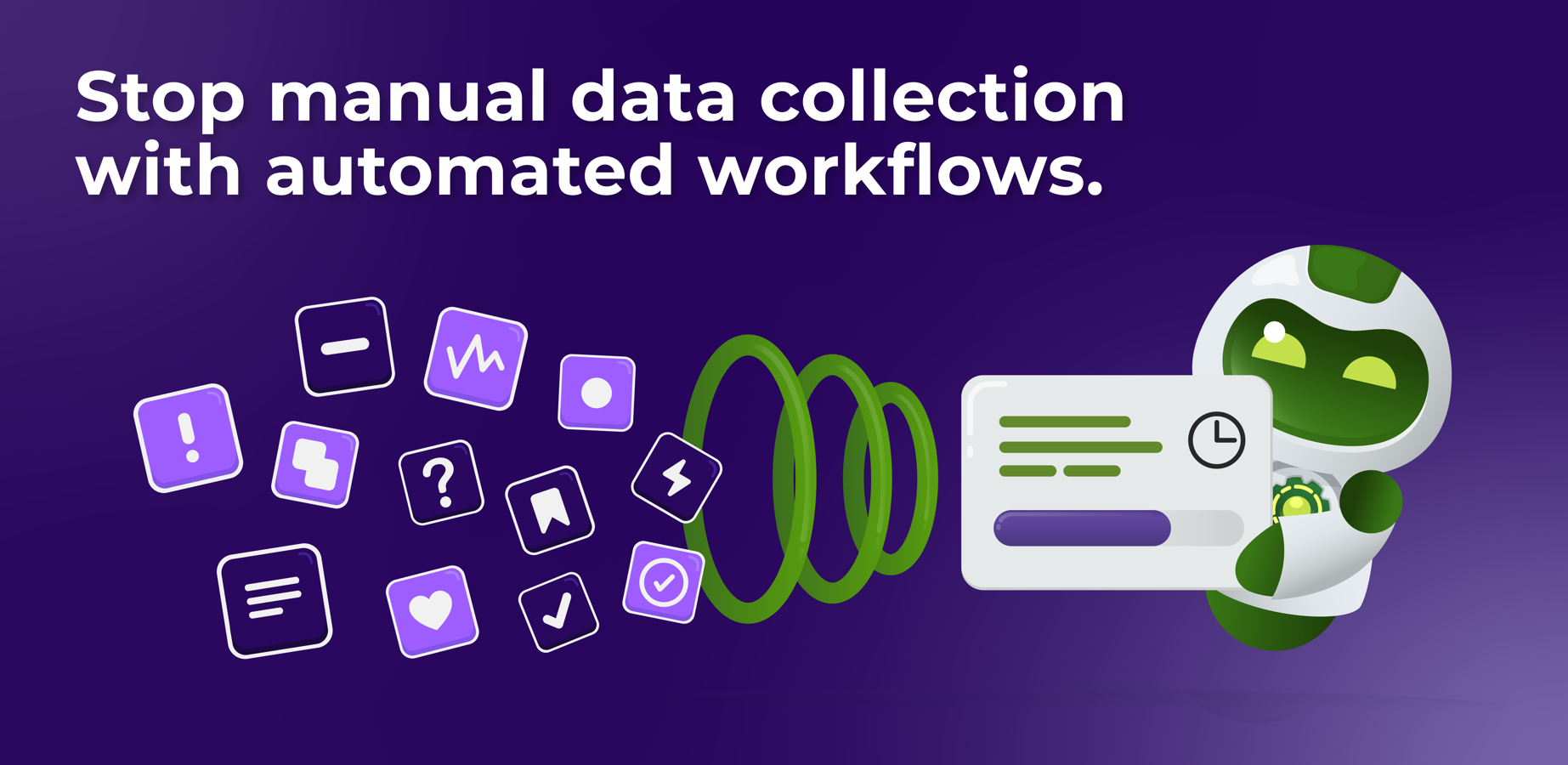 Stop manual data collection with automated summaries of the KPIs you need.