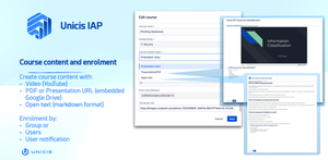 Course content and enrolment