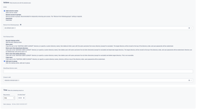 Supports advanced post cleanup actions like add users to group after cleanup or move to another directory