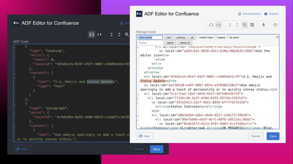Edit the Content with Powerful Codemirror Editor