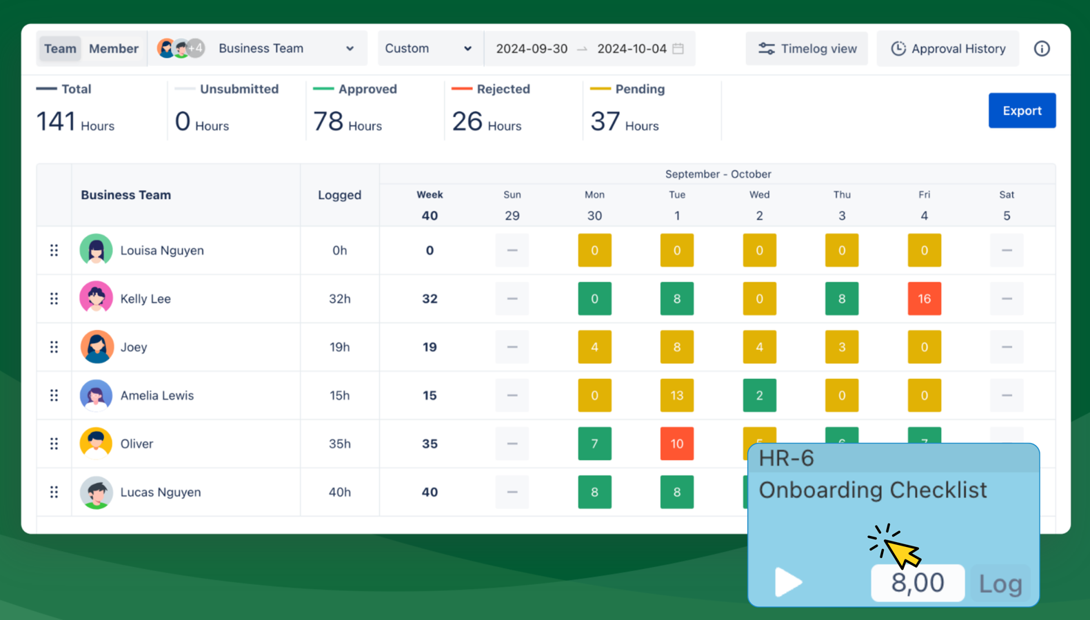 Track Time: Effective Team Management