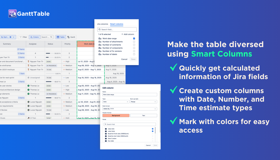 Use Smart Columns to diversify your issue spreadsheet