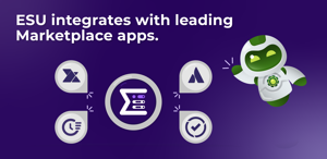 ESU integrates with leading Marketplace apps like Advanced Formula Fields, Tempo Timesheets, Deep Cone and Timetracker.