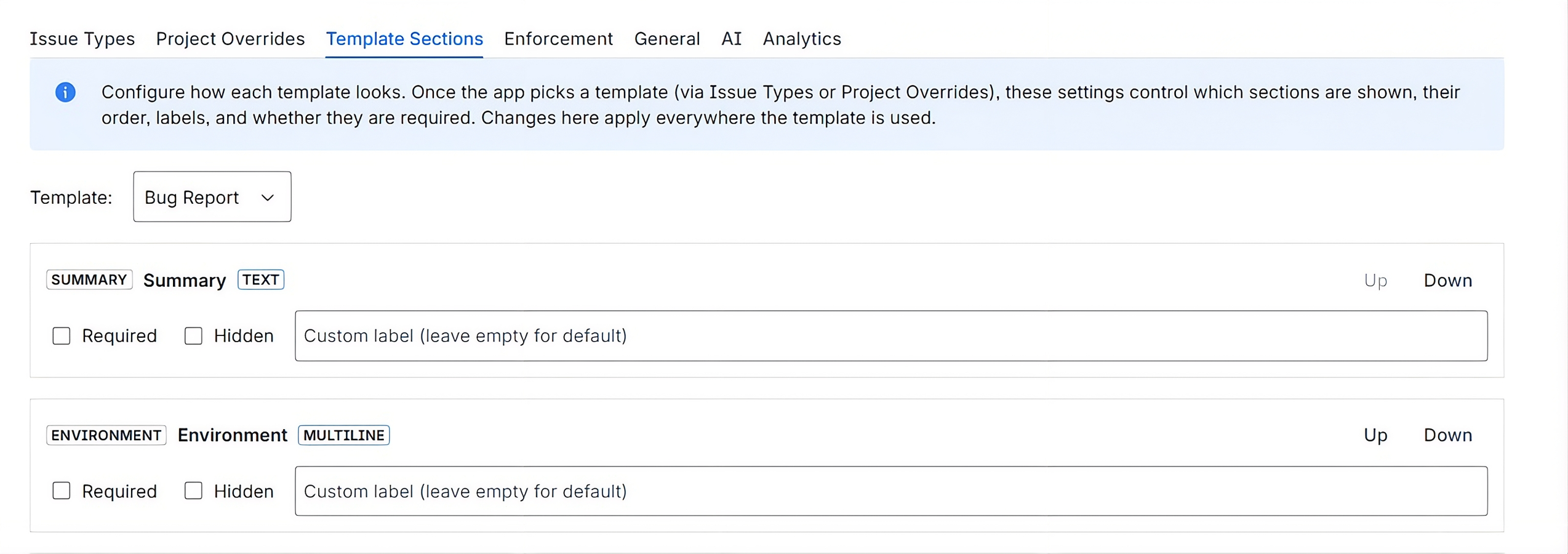 Format descriptions in one click