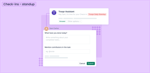 Standup Check-in in Slack