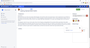 The owner can add a new stakeholder to the current suggestion or a user can join a suggestion by clicking on the + button