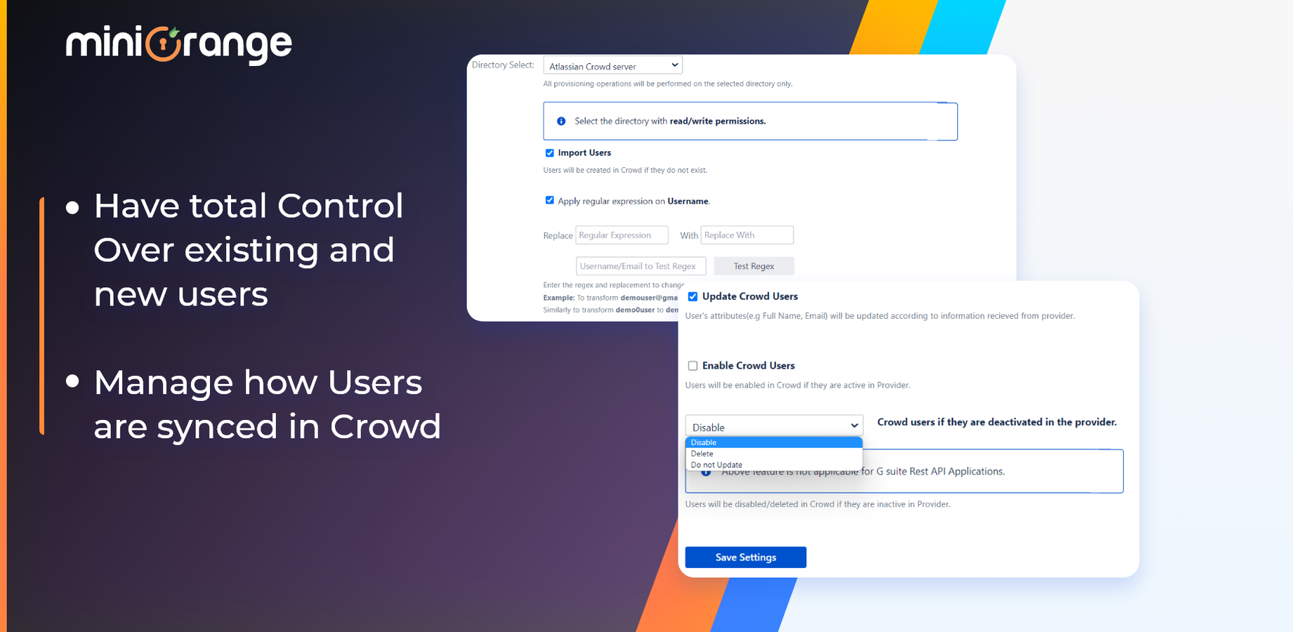 Crowd DC/Server User Provisioning & Deprovisioning