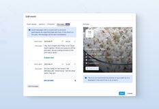 Reimagine Event Engagement: Introducing Enhanced Reminders within Linchpin. Tailor custom messages for participant notifications, timed as you desire. Configure multiple reminders, refining event coordination.