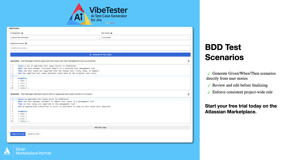 Automatically generate BDD scenarios in Given/When/Then format from Jira issues. Review and refine scenarios before finalizing, and ensure consistency across your project with shared rules.