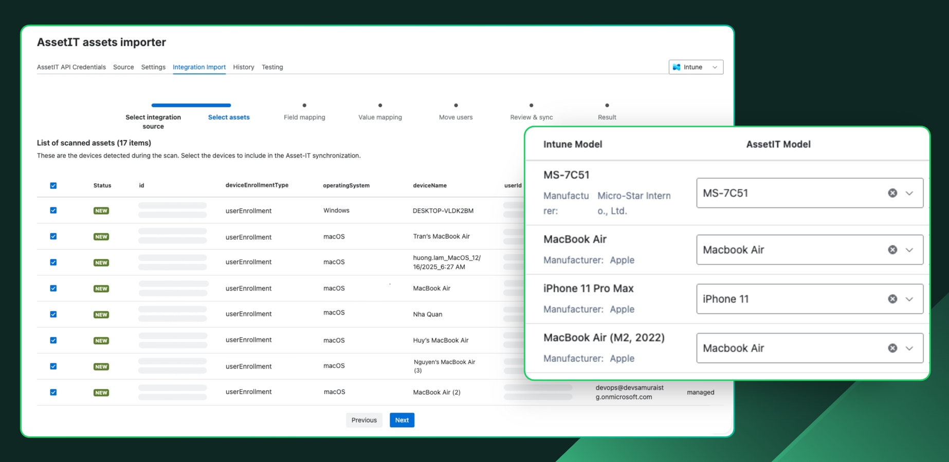 Control Import Behavior and Data Mapping