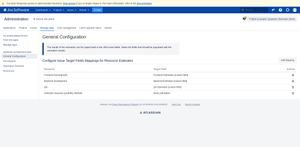 Create resource-based estimations on the JIRA issue by defining custom resources. Map estimations to JIRA custom fields by mapping the previously defined resources.