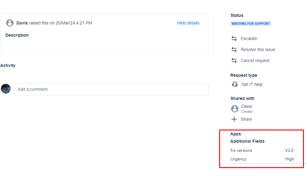 Additional Fields on Portal