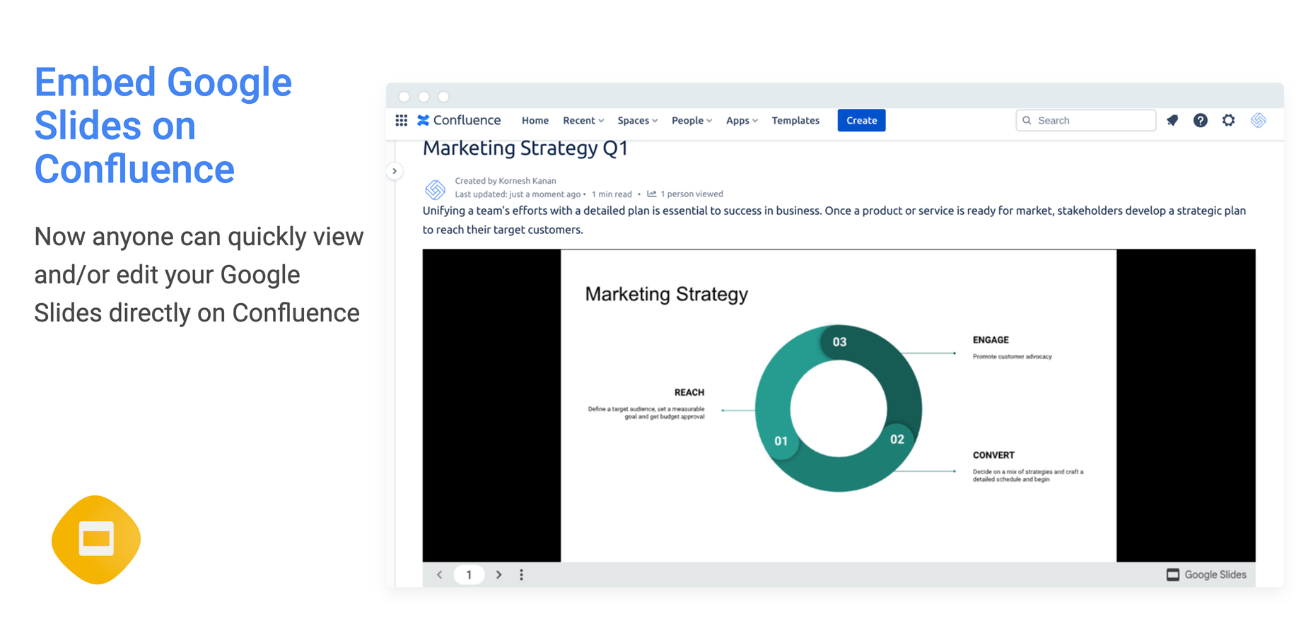 Quickly view and edit your Google Slides