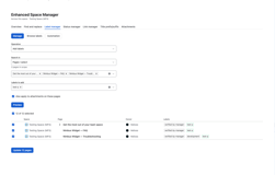 Preview shows before and after per page