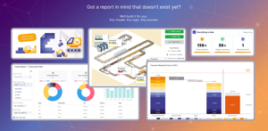 When you need a specific report which does not exist in any other application - we can build it for you!