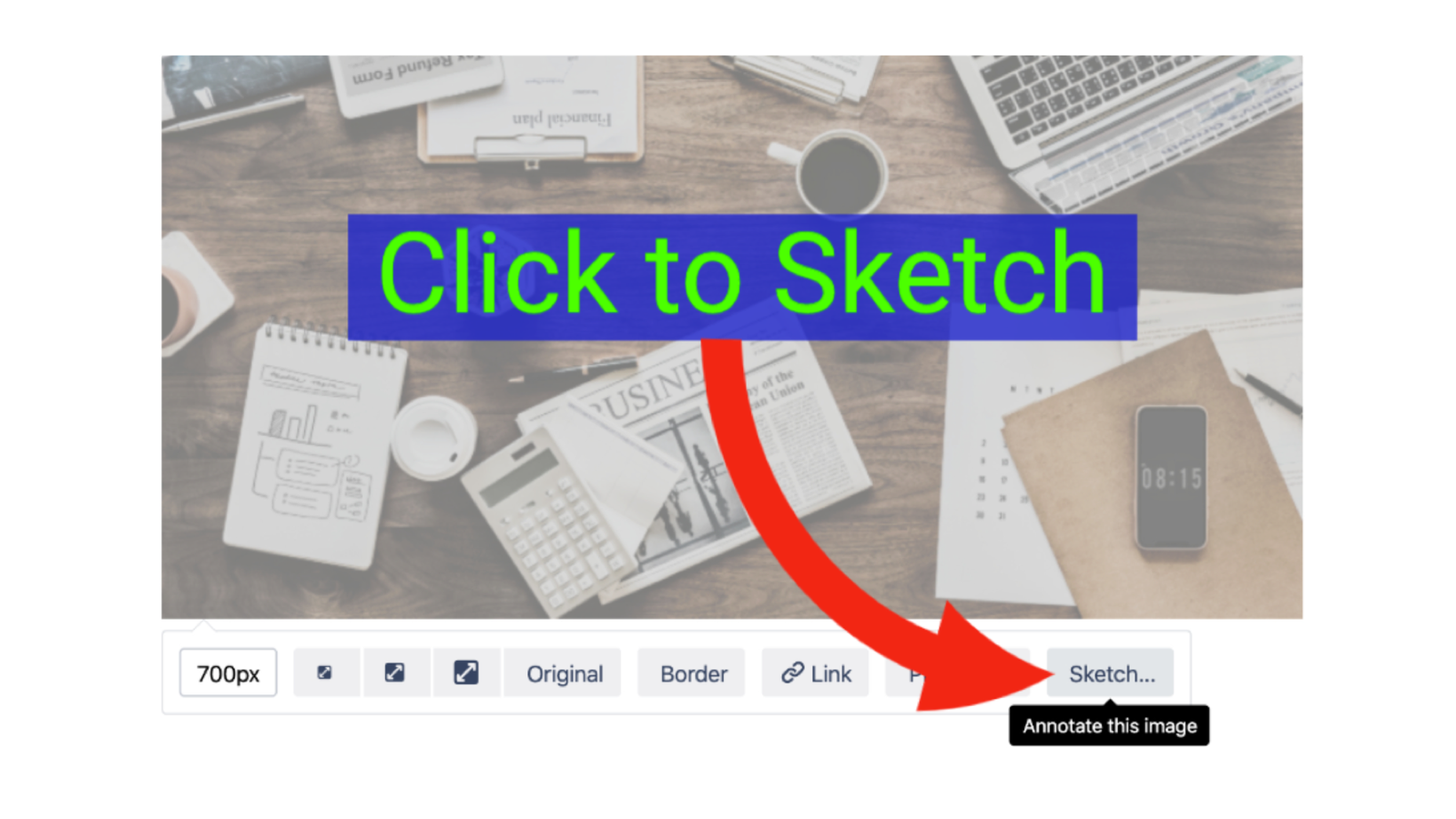 Crop and annotate images directly in Confluence