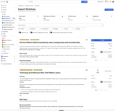 Lesson repository with voting.