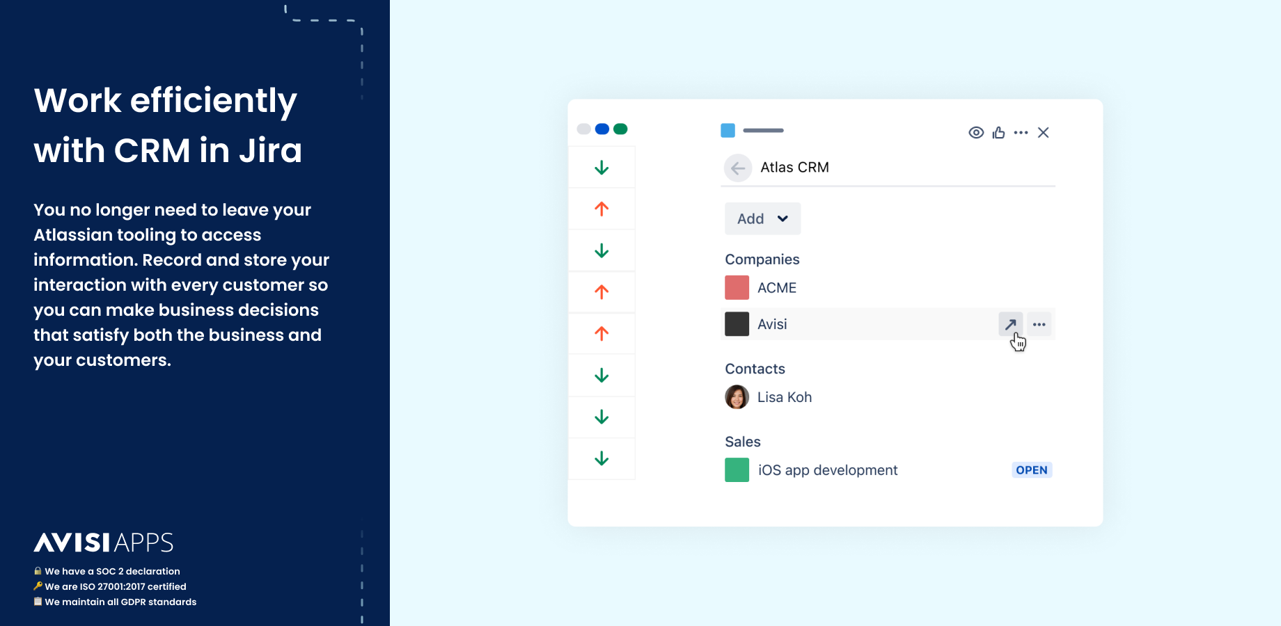 Effortlessly manage customer data in Jira