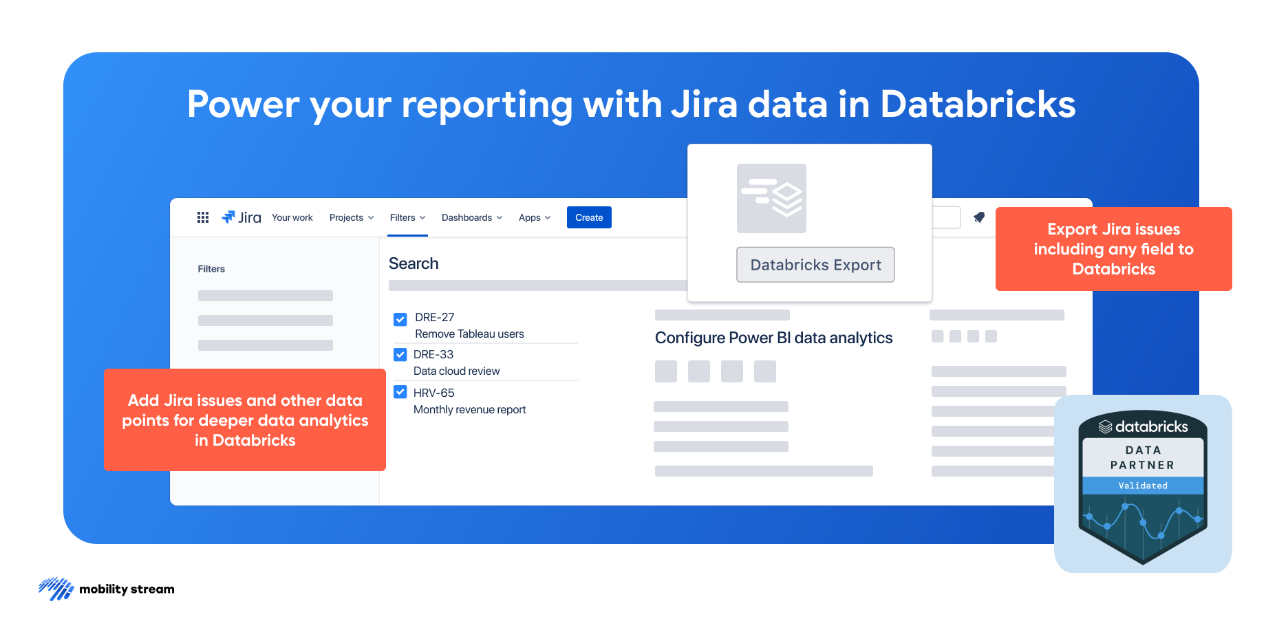 Power your reporting with Jira data in Databricks