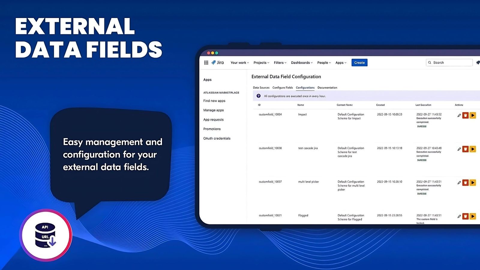 Manage configurations