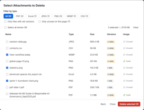 Safe cleanup at any scale — clean a single page or bulk-clean a whole space with a review-and-confirm workflow that can't run away.