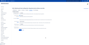 YACC has various ways to exclude commits from the general policies. All error messages are customizable.