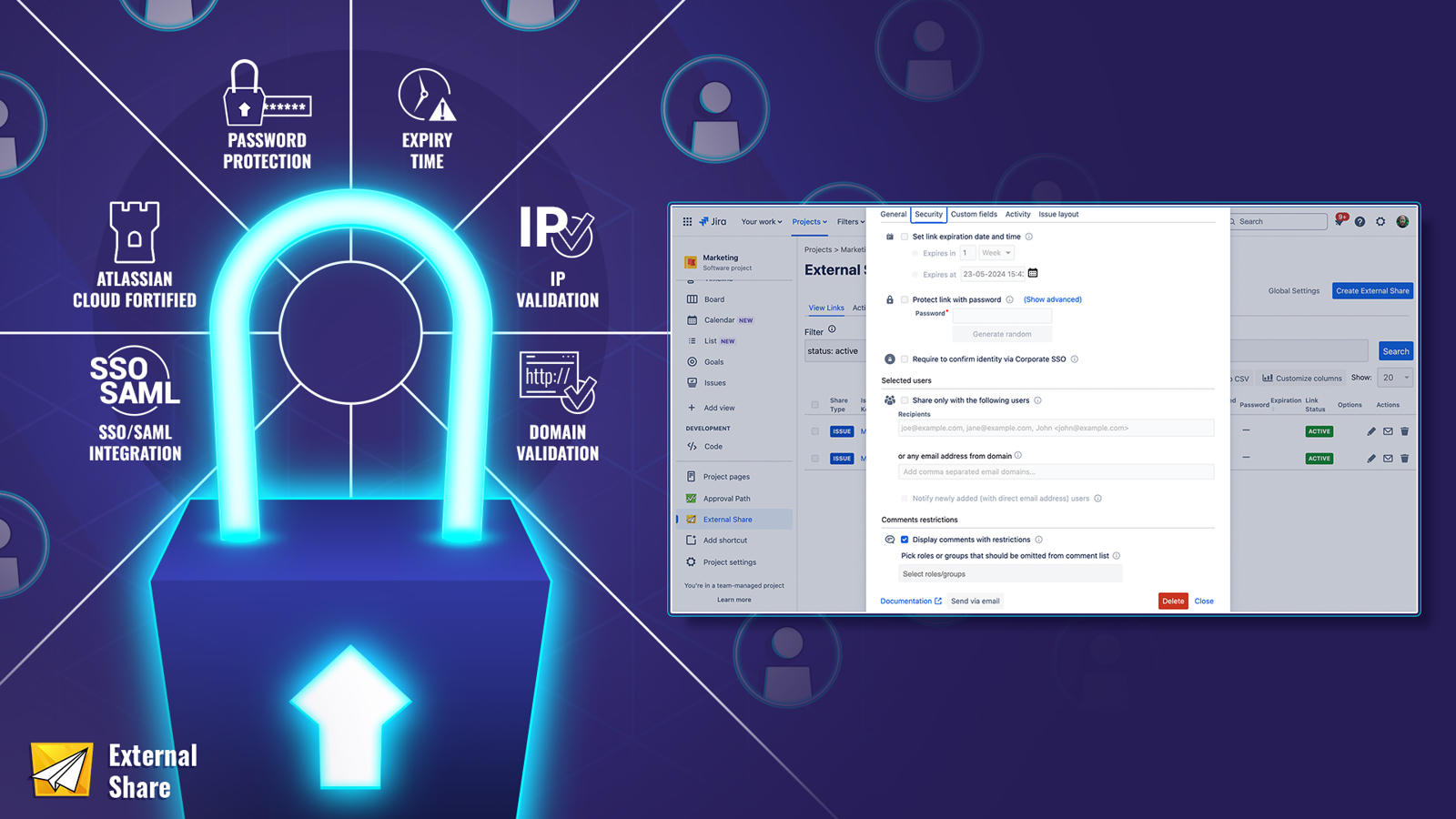 Your data, your share, your security