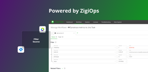ZigiOps filter fields allow users to have a granular control over each step of the Jira to Dynatrace bi-directional integration.