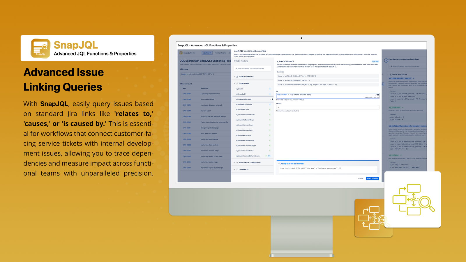 Advanced Issue Linking Queries