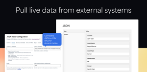 Connect to live CSV or JSON endpoints to display up-to-date information in Confluence. Build dynamic dashboards without copying and pasting data.