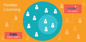 Our flexible licensing scheme allows you to pay for only users who needs diagramming. If you have 1000 Jira users and only 10 needs diagramming then pay only for 10.