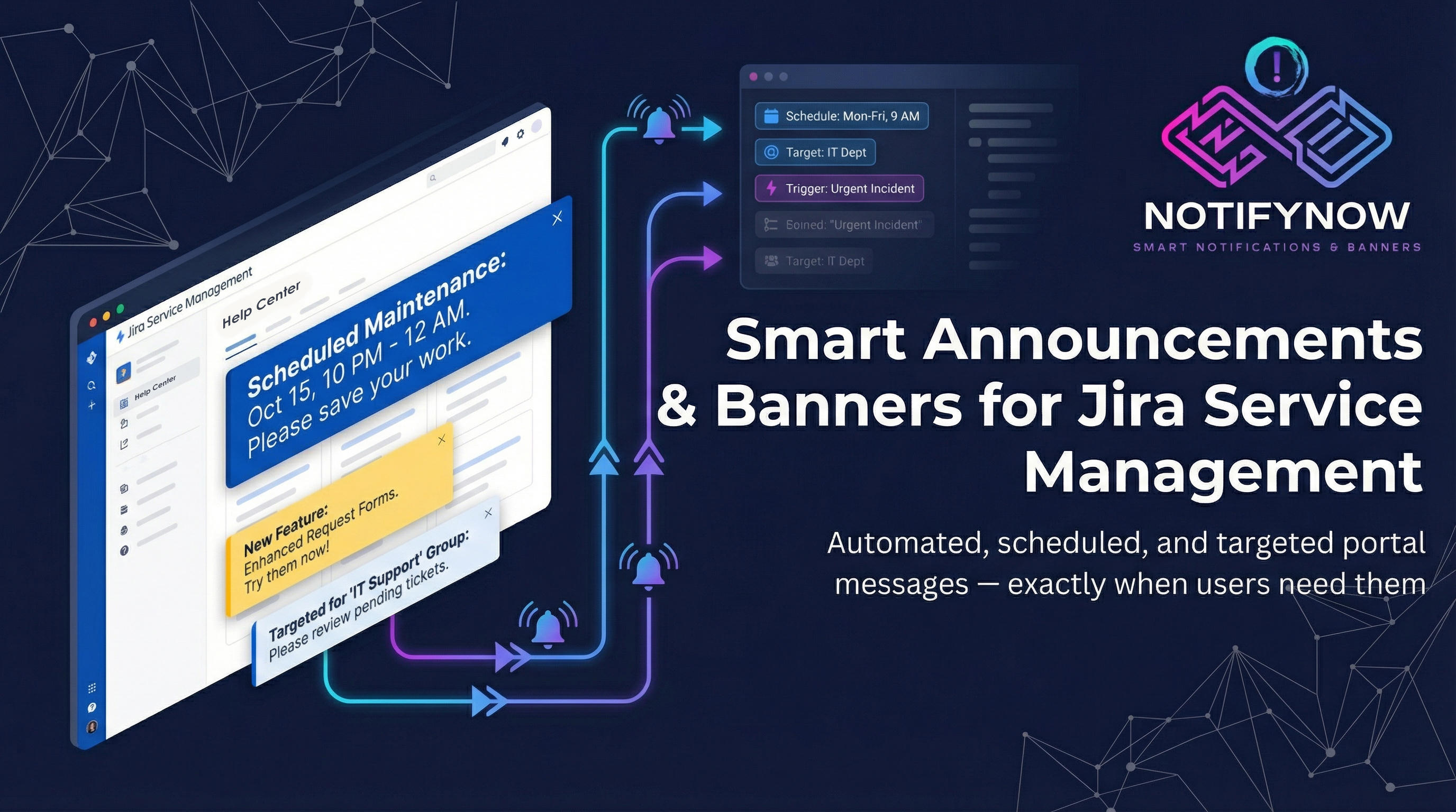 NotifyNow: Smart Announcements & Banners for JSM | Atlassian Marketplace