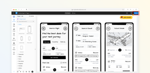 Wireframe your UI ideas rapidly with MockFlow
